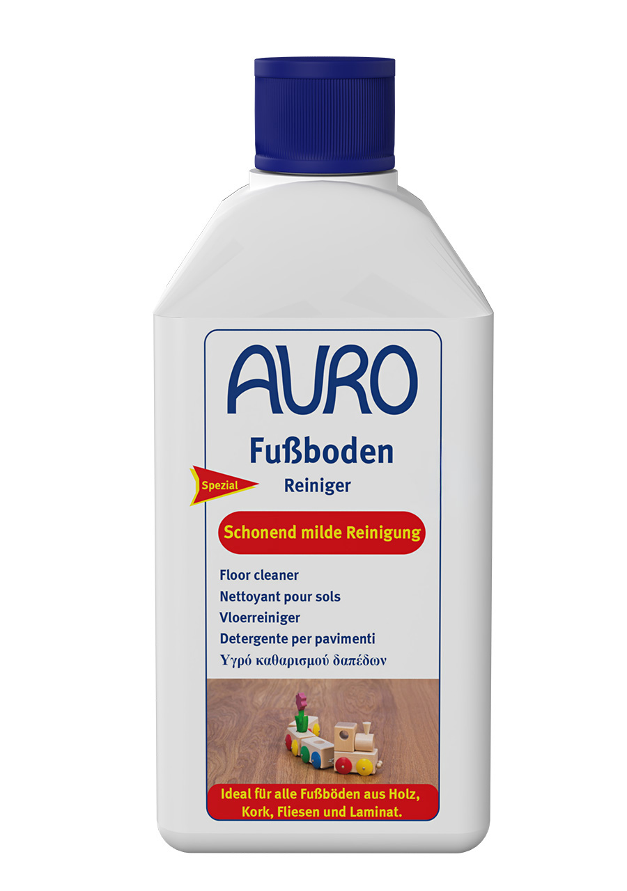 AURO Fußboden-Reiniger Nr. 427 in 0,5 Liter Flasche – ideal zur Pflege geölter, gewachster oder lackierter Böden