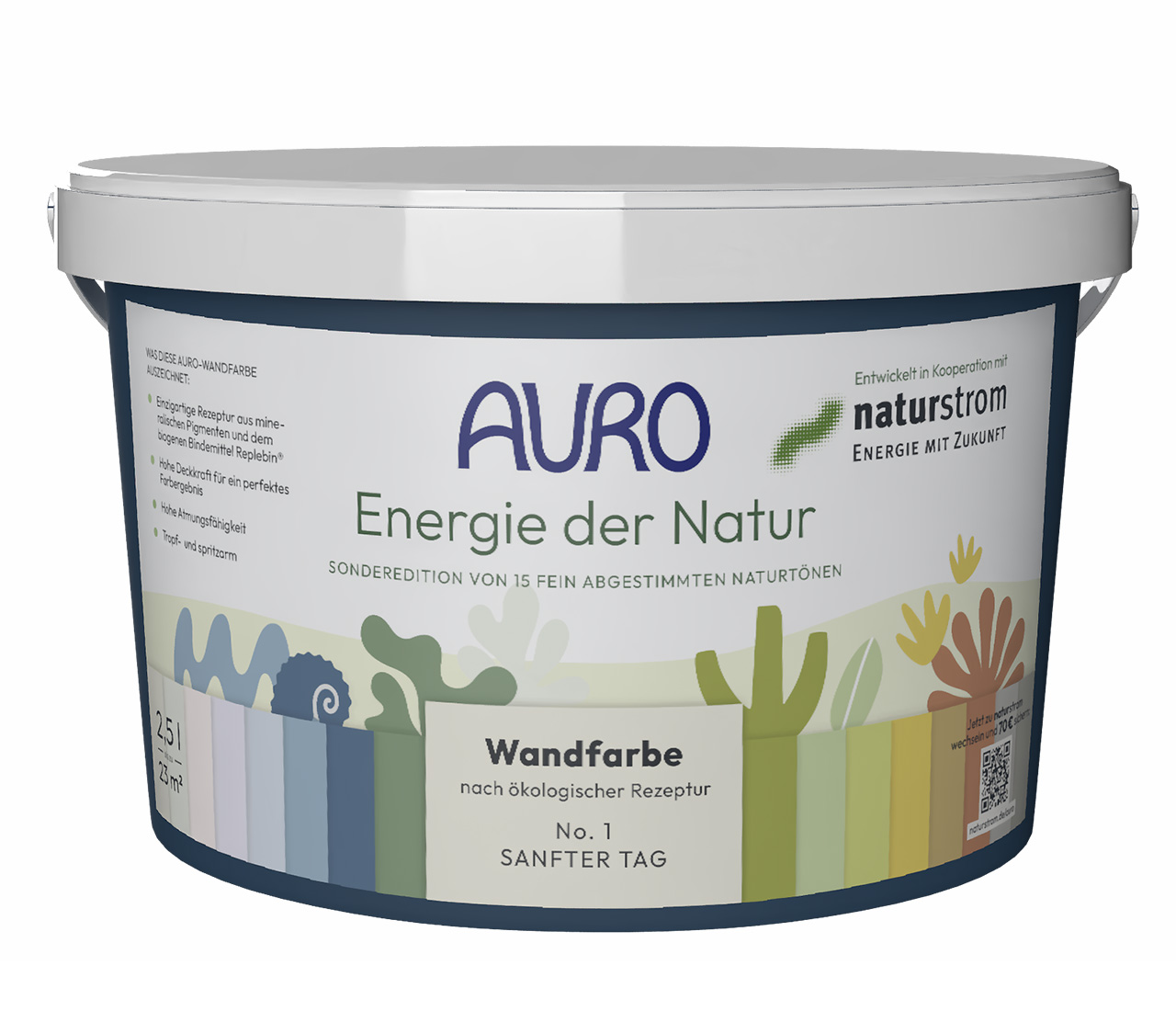 Energie der Natur - Premium Wand- und Deckenfarbe